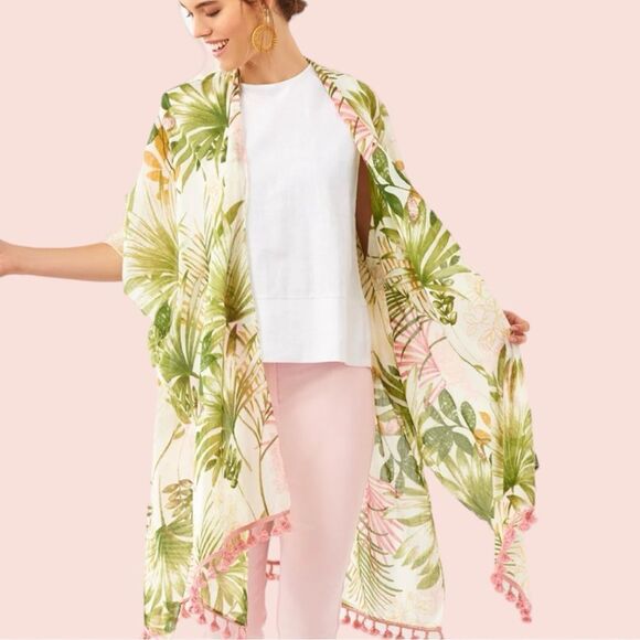 Charlie Page awesome tropical design coverup! - Picture 2 of 11